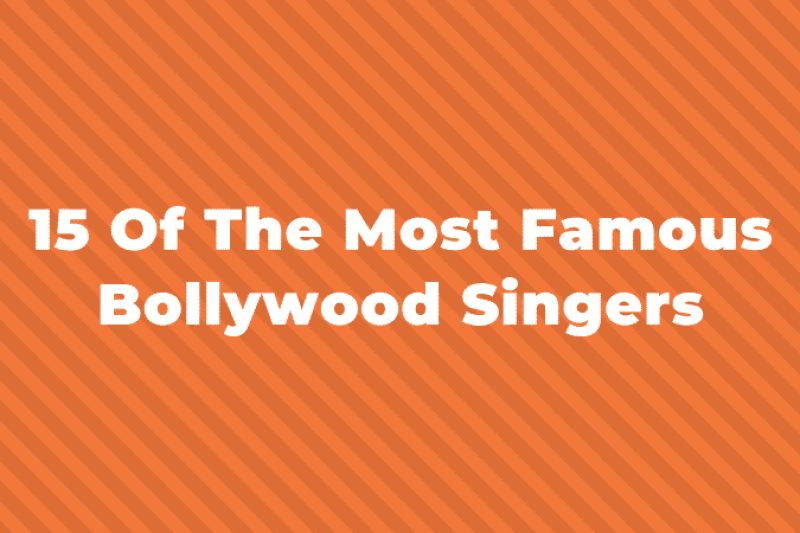 15 Of The Greatest And Most Famous Bollywood Singers Of All Time