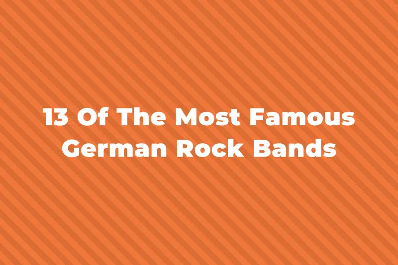 13 Of The Most Famous German Rock Bands